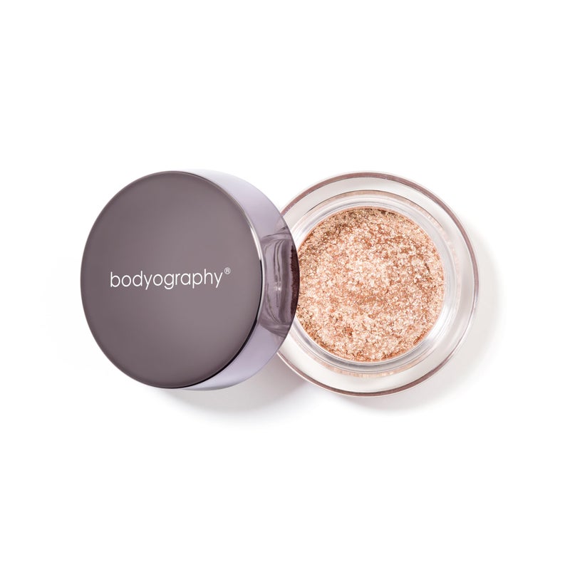Bodyography Glitter Pigment  Sparkler Peach Gold for Women  0105 oz Eye Shadow
